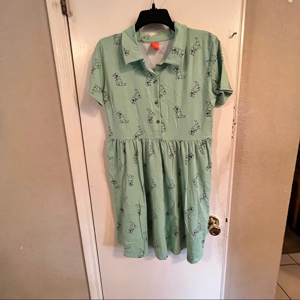 Rugrats Reptar dress